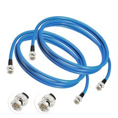 Superbat SDI Cable BNC Cable 3G/6G/12G HD-SDI Cable (Belden 1694A，3ft Supports HD-SDI/3G-SDI/4K/8K Camera SDI Video Cable Precision Video Cable (2Pcs)
