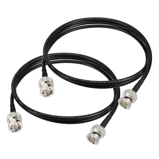 Superbat 3G/6G HD SDI Cable BNC Cable 3ft Thin & Short (Belden 1855A) Supports HD-SDI/3G-SDI/4K/8K Camera Recorder Precision SDI Video Cable (2pcs)
