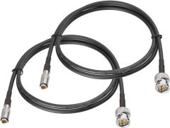Superbat 3G 6G SDI Cable Blackmagic BNC Cable DIN 1.0/2.3 to BNC SDI Cable 3ft (Belden 1855A) for Blackmagic BMCC/BMPCC Video Assist 4K Transmissions HyperDeck Cameras 2-Pack