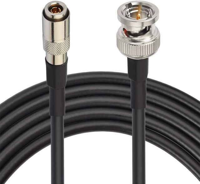 Superbat HD SDI Cable Blackmagic BNC Cable, DIN 1.0/2.3 to BNC Male Cable (Belden 1855A) 3ft for Blackmagic BMCC/BMPCC Video Assist 4K Transmissions HyperDeck Kameras