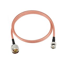 Superbat BNC Male to N Male RF Coaxail Cable 50 Ohm Low Loss RG400 Extension Cable 3ft for RF Applications,Antenna,Ham Radio,Oscilloscope,Analyzer etc