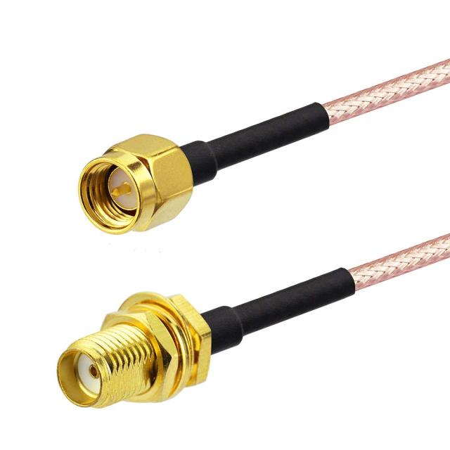 Superbat SMA Male to SMA Female RF Coaxial Coax Cable 12inches + 5pcs RF Coax Adapter Kit, SMA Cable + SMA to SMA/RPSMA Adapter KIT for WiFi/Ham Radio/GPS/3G 4G LTE Antenna,LNA and etc