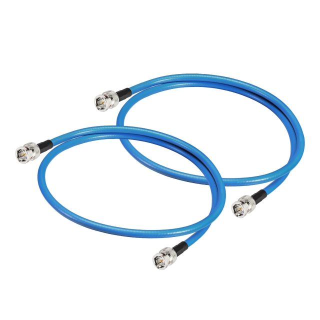 Superbat SDI Cable BNC Cable 3G/6G/12G HD-SDI Cable (Belden 1694A，2ft Supports HD-SDI/3G-SDI/4K/8K Camera SDI Video Cable Precision Video Cable (2Pcs)
