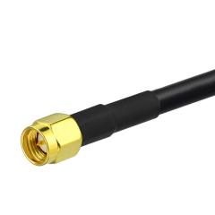 Superbat Wlaniot Low Loss N Male to SMA Male with Weatherproof Connectors RG58 Cable（25feet,7.5M） for Celling Antenna