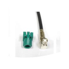 LVDS HSD Z Code Female Right Angle Dacar 535  Cable Assembly