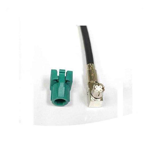 LVDS HSD Z Code Female Right Angle Dacar 535  Cable Assembly