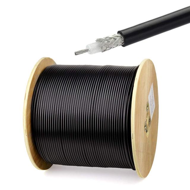 Superbat RG58 Coaxial Cable 50 Ohm Coax Cable 20 Feet (6.09 Meters)