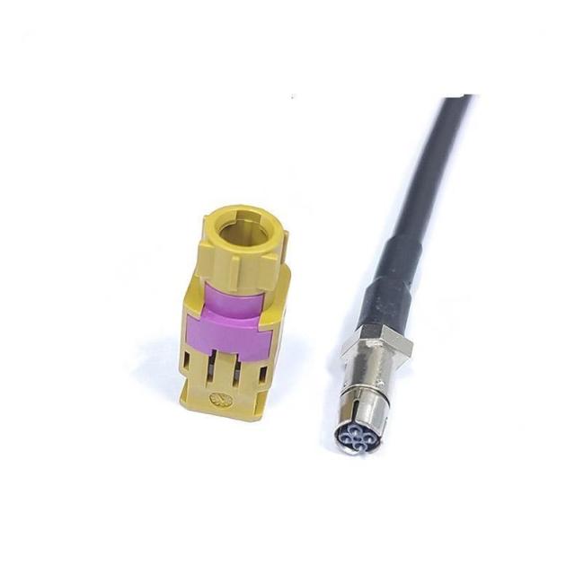 LVDS HSD K Code Male Straight Dacar 535  Cable Assembly
