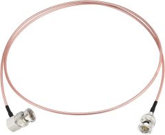 Superbat 3G/HD SDI Cable BNC Cable 3ft 75ohm for Cameras Converter and Video Equipment，Supports HD-SDI/3G-SDI/4K/8K，SDI Video Cable (Straight to Right Angle)