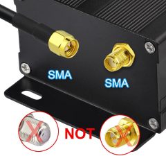SUPERBAT SMA Splitter Cable SMA Male to Dual SMA Female Cable SMA Adapter V Type 50ohm 15cm(6 inches) WiFi Antenna Adapter Connector (Not for TV)