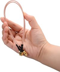 Superbat SMA Splitter Cable SMA Male to Dual SMA Female Cable (V Type,12 inches) for SMA 4G LTE Antenna Splitter 2 in 1 Out