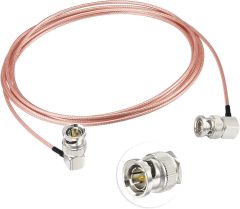 Superbat HD 3G SDI Cable BNC Cable 10ft 75 ohm for Cameras Converter Video Equipment，Supports HD-SDI/3G-SDI/4K SDI Video Cable (Both Right Angle,1Pcs)