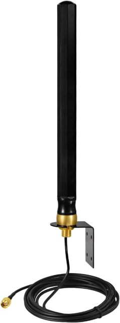 Superbat Outdoor 4G LTE SMA Antenna Wall Mount Antenna Cellular Trail Camera Antenna for Extended Receiver Muddy Cellular Hunting Trail Game Camera Cam Router Gateway
