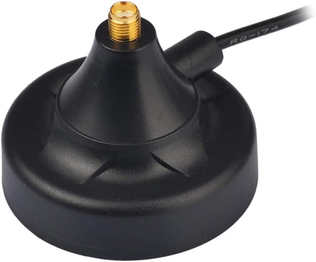 SUPERBAT WiFi Antenna Magnetic Base with 10ft SMA Male Antenna Extension Cable for WiFi Antenna,4G LTE Antenna Network Antennas,Router etc