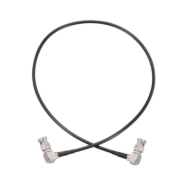 Superbat 3G/6G/12G SDI Cable 2ft BNC Cable 75 Ohm Thin Precision SDI Video Cable Right Angle Supports HD-SDI/3G-SDI/4K/8K Monitor Surveillance Camera CCTV System