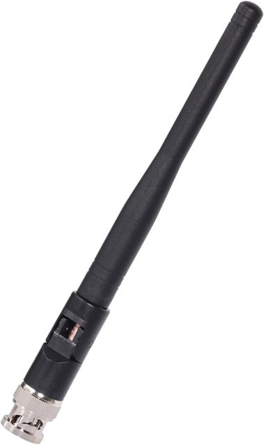 SUPERBAT UHF 400MHz-960MHz Antenna Wireless Microphone Receiver BNC Male Antenna Replacement for Wireless Microphone Receiver System,Headband Headsets,Lapel Lavalier,Goosneck,Headphone(2-Pack)