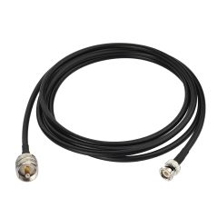 Superbat PL259 to BNC Male RG58 Coaxial Cable 6ft BNC Male to UHF Male Adapter Jumper Cable for RF Applications Wireless LAN Devices Ham Radio 4G LTE GPS Antennas Receivers