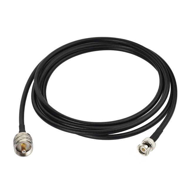 Superbat PL259 to BNC Male RG58 Coaxial Cable 6ft BNC Male to UHF Male Adapter Jumper Cable for RF Applications Wireless LAN Devices Ham Radio 4G LTE GPS Antennas Receivers
