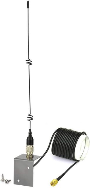 SUPERBAT 800mhz 900mhz Antenna Wide Band Omni-Directional Lora Antenna Fixed Bracket Wall Mount Antenna with SMA Cable for Cellular Router Gateway Repeater Modem Trail Camera etc.
