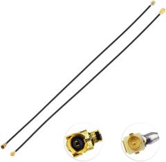Superbat U.FL Cable (15cm/6") IPX (IPEX/UFL) Female to IPX (IPEX/UFL) Male RF Pigtail Cable 1.13MM Low-Loss U.FL Extension Cable Pack of 2