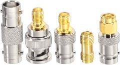 SUPERBAT SMA Male to BNC Male Cable 16.4ft + 5pcs RF Coax Adapter Kit SMA to BNC Cable SMA BNC Adapter Cable Kit for RF Applications/Antennas/Wireless LAN Devices/Wi-Fi Radios External Antenna etc