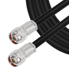 Superbat N Cable 5ft, Heavy Duty Ultra Low Loss N Male to N Male Cable 50 ohm Jumper Cable High Power for ADS-B Antenna Cable WiFi Router Repeater 3G/4G/5G Receiver etc.