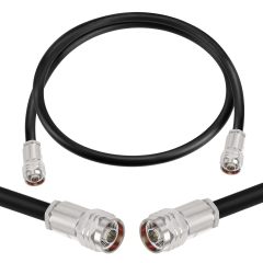 Superbat N Cable 5ft, Heavy Duty Ultra Low Loss N Male to N Male Cable 50 ohm Jumper Cable High Power for ADS-B Antenna Cable WiFi Router Repeater 3G/4G/5G Receiver etc.