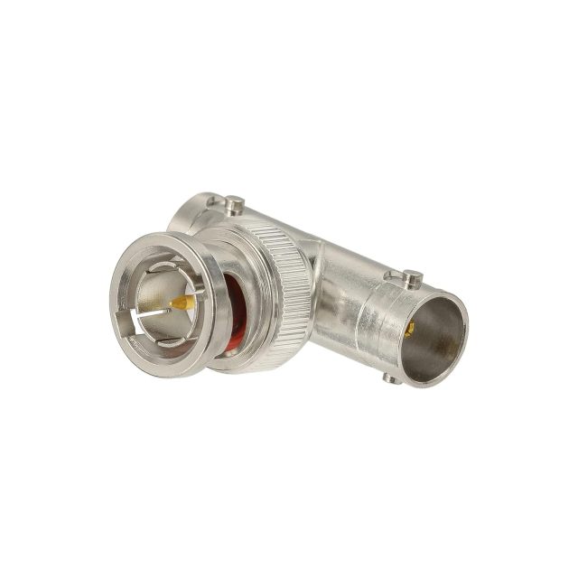 Superbat BNC Splitter Adapter 75 Ohm BNC Male to Dual BNC Female Splitter 1 in 2 Out for SDI HD-SDI Scope CCTV Security System Monitor Connector etc. 2pcs