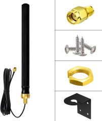 Superbat Outdoor 4G LTE SMA Antenna Wall Mount Antenna Cellular Trail Camera Antenna for Extended Receiver Muddy Cellular Hunting Trail Game Camera Cam Router Gateway