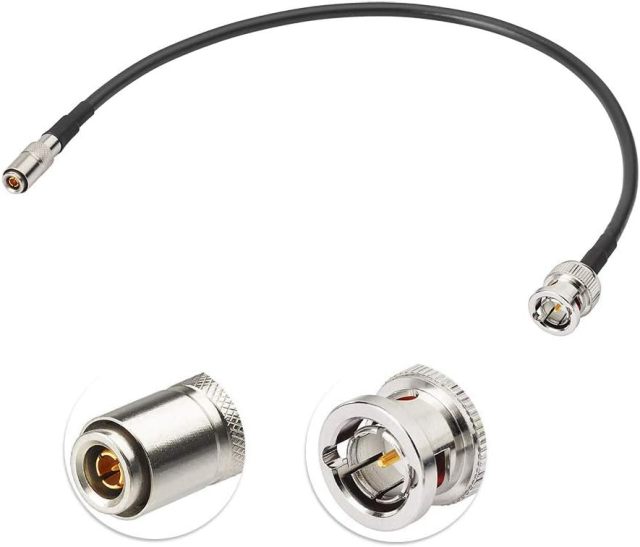 Superbat HD SDI Cable Blackmagic BNC Cable, DIN 1.0/2.3 to BNC Male Cable (Belden 1855A) - 1ft/3ft/5ft/10ft/15ft - for Blackmagic BMCC/BMPCC Video Assist 4K Transmissions HyperDeck Kameras