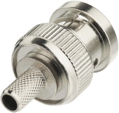 SUPERBAT BNC Crimp Connectors Kit BNC Male + BNC Female Crimp Solder Attachment Connector Kit for RG58 RG303 RG223 RG142 RG400 LMR195 Low Loss Coax Cable(10 Pack in Total)