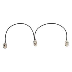 Superbat SO-239 Splitter Cable SO239 to Dual SO239 Low Loss Splitter Cable (12 Inch RG174) for HAM & CB Radio,Antenna Analyzer,Dummy Load,SWR Meter