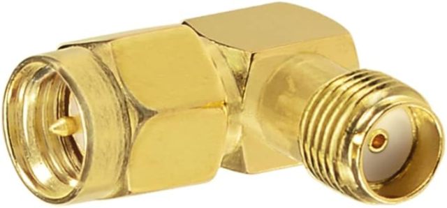 Superbat Adapter Kit - 4Pcs SMA Male Female RF Coaxial Connector for 50 Ohm Antenna, Radio, WiFi, FPV, SDR etc.