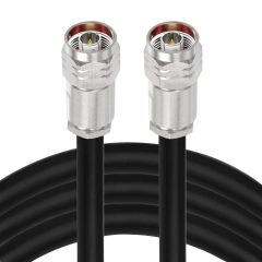 Superbat N Cable 5ft, Heavy Duty Ultra Low Loss N Male to N Male Cable 50 ohm Jumper Cable High Power for ADS-B Antenna Cable WiFi Router Repeater 3G/4G/5G Receiver etc.