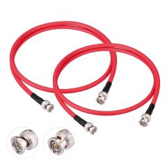 Superbat SDI Cable BNC Cable HD-SDI 3G 6G 12G SDI Cable 3ft BNC Digital Video Cable 75 Ohm for 4K 1080P 3G/6G SDI Camera Monitor Video Recorder SDI to HDMI Converter Security Camera 2-Pack