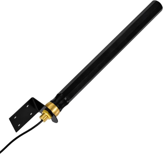 Superbat Outdoor 4G LTE SMA Antenna Wall Mount Antenna Cellular Trail Camera Antenna for Extended Receiver Muddy Cellular Hunting Trail Game Camera Cam Router Gateway