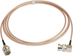 Superbat 3G/HD SDI Cable 6ft BNC Male to Male Jumper Cable 75 Ohm for Cameras and SDI Video，Supports HD-SDI/3G-SDI/4K DVR Recorder Monitor Converter etc.(Straight to Right Angle,1Pcs)