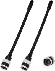 Superbat UHF Antenna 400-470MHz Two Way Radio Antenna with BNC Male Connector 2-Pack for CB Handheld/Portable Radio Transceiver, Scanner, Wireless Walkie Talkie etc.
