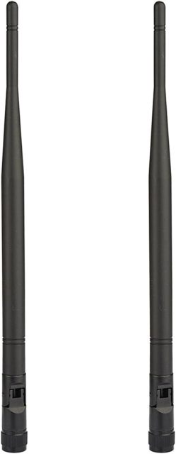 Superbat 4G LTE Cellular Trail Camera Antenna 4dBi SMA Male Antenna Omni-Directional for Spypoint Cuddeback Trail Camera Stealth Cam Tactacam Hotspot Router Security Camera etc.2pcs