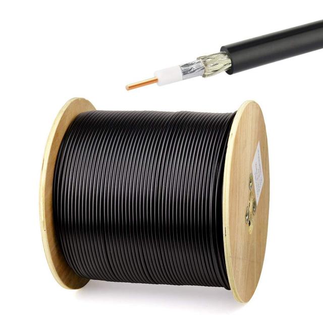 Superbat ALSR195 Coaxial Cable 50ft Low Loss 50 Ohm ALSR195 Coax Cable for WiFi/Router Signal Booster Amplifer LoRa Gateway Antenna Extension Cable