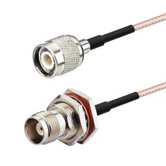 Superbat TNC Male to TNC Female Blukhead RG316 RF Coaxial Cable 3ft TNC Connector Coax Cable Jumper for GPS Satellite Clock Antenna etc.
