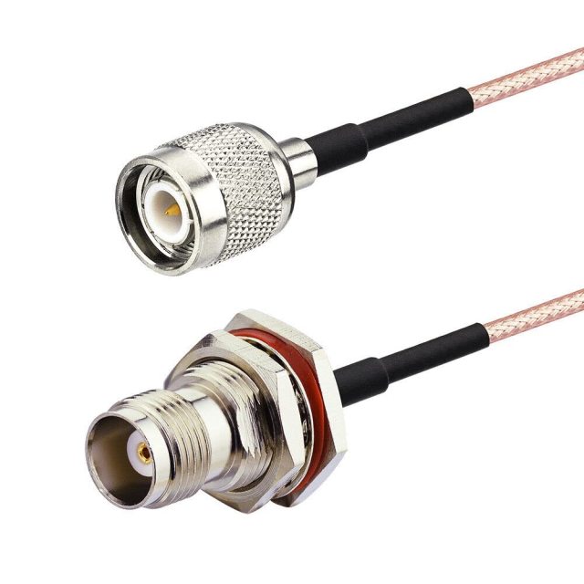 Superbat TNC Male to TNC Female Blukhead RG316 RF Coaxial Cable 3ft TNC Connector Coax Cable Jumper for GPS Satellite Clock Antenna etc.