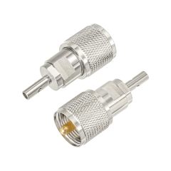 Superbat PL259 Coaxial Connectors UHF Male PL259 Solder Connector for RG316 RG174 RG188 LMR100 Coax Cable 5pcs