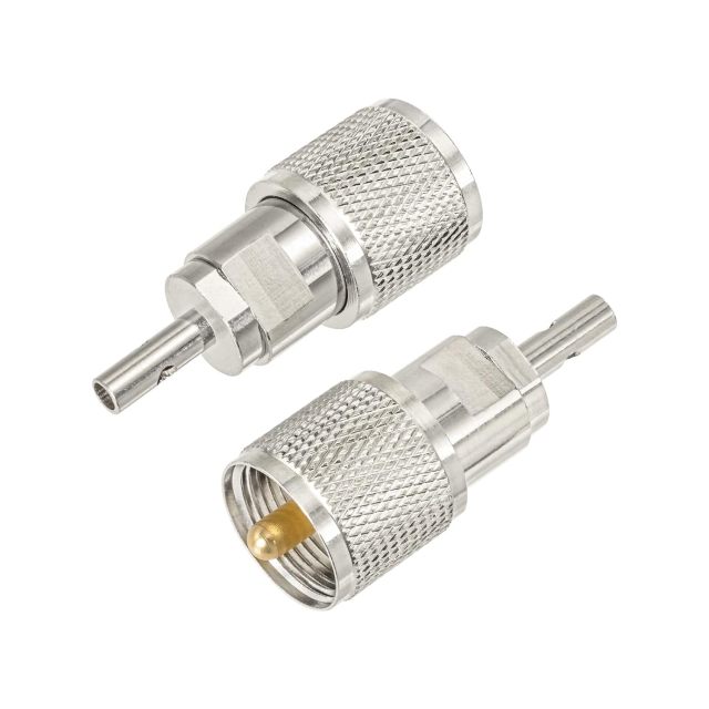 Superbat PL259 Coaxial Connectors UHF Male PL259 Solder Connector for RG316 RG174 RG188 LMR100 Coax Cable 5pcs