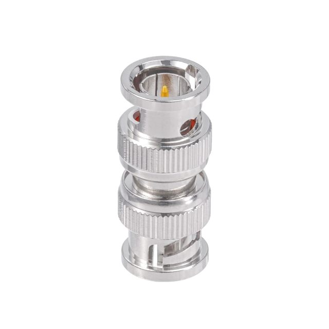 Superbat BNC Male to BNC Male Adapter 75 Ohm BNC Coupler Connector for 3G/6G HD SDI Cable Switcher CCTV Video Transmitter Camera System 2-Pack