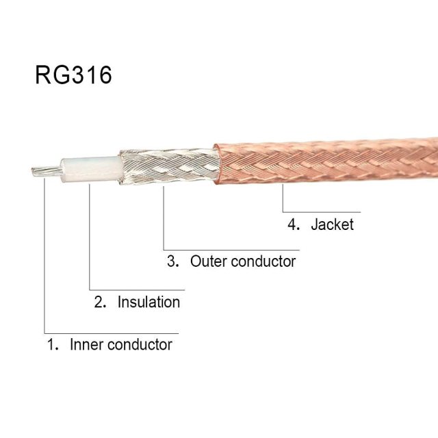 Superbat MMCX Male Right Angle to N Female Connector,6inch RG316 Coaxial Cable 2Pcs for RF Applications,SDR Radios,Instrumentation etc