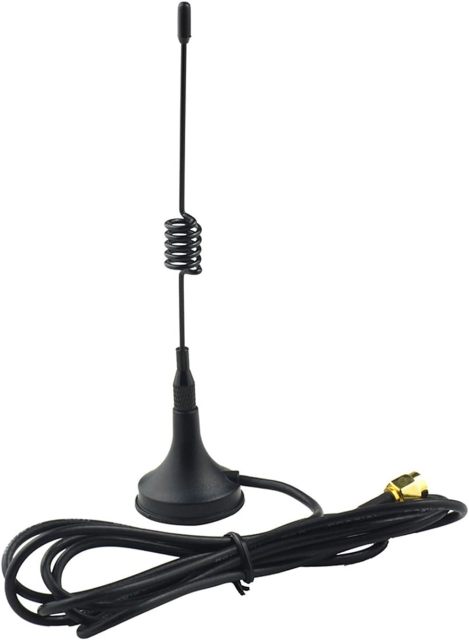 Superbat WiFi Antenna 2.4GHz WiFi Antenna Magnetic Base SMA Antenna with 10ft Extension Cable for Desktop PC Bluetooth Motherboard Wireless Network Card Router IP Security Camera Monitor etc. 2pcs