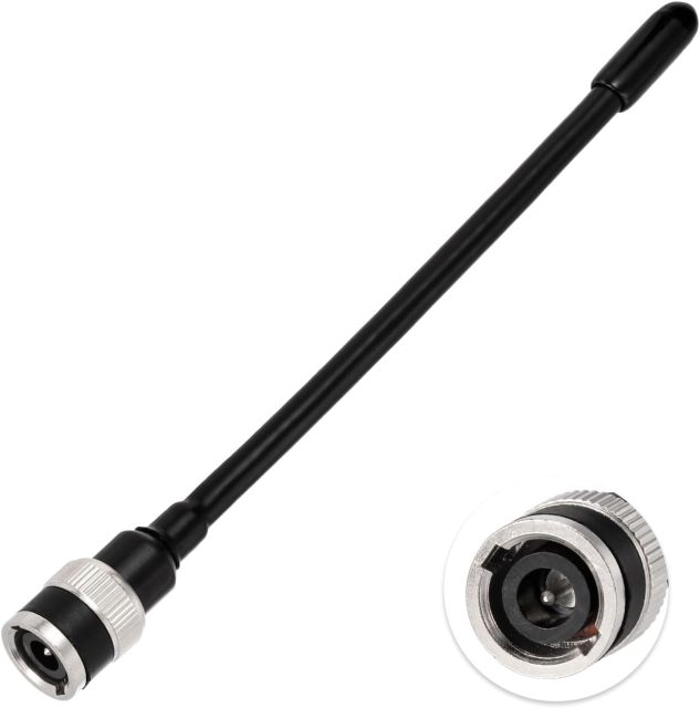 Superbat UHF Antenna 400-470MHz Two Way Radio Antenna with BNC Male Connector 2-Pack for CB Handheld/Portable Radio Transceiver, Scanner, Wireless Walkie Talkie etc.