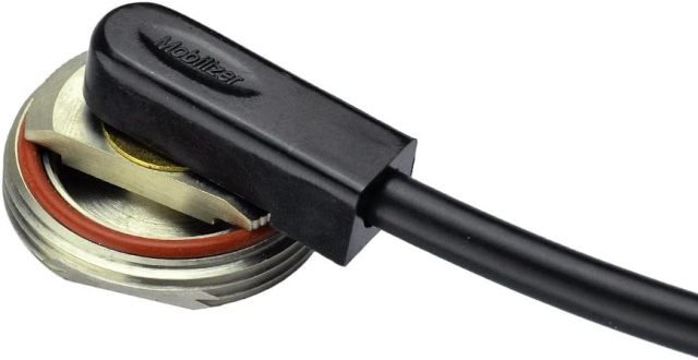 Superbat Nmo Antenna Mount to PL-259(UHF Male) Cable (RG58 3ft) Extension Cable with L-Bracket + SO239 to BNC Adapter SO239 Coupler for Yaesu HYT Vertex Icom Trunk Mobile Radios