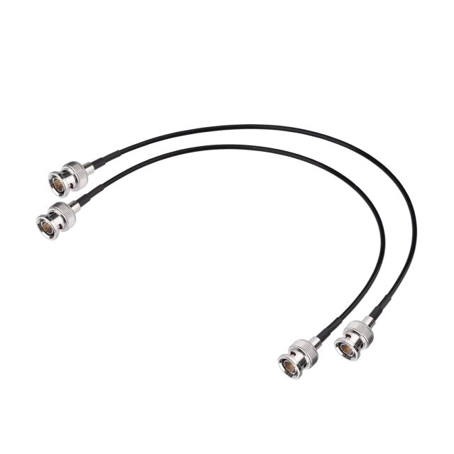 Superbat 3G SDI Cable 75 Ohm BNC Male to Male Black RG179 SDI Video Cable 12inch for Professional Camcorders SDI Video Splitter SDI Monitor Switcher,Supports HD-SDI/3G-SDI/4K/8K(2-Pack)